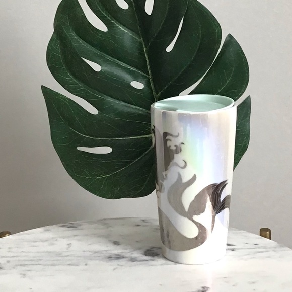 STARBUCKS Iridescent Mermaid Tumbler Rare New With Tag - Picture 5 of 11